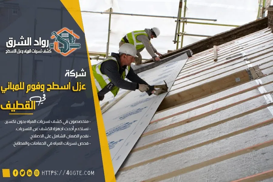 شركة عزل اسطح بالقطيف