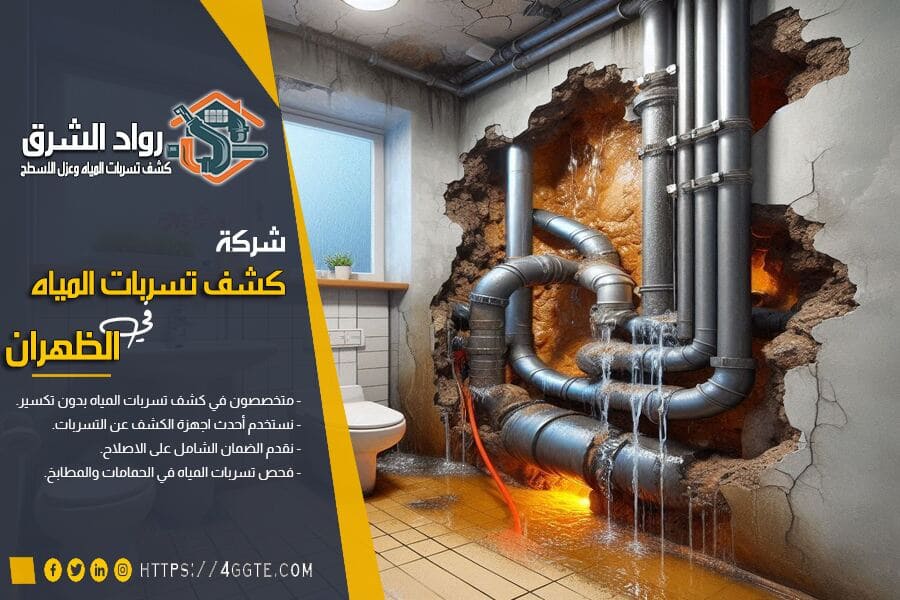 شركة كشف تسربات الحمامات في الظهران