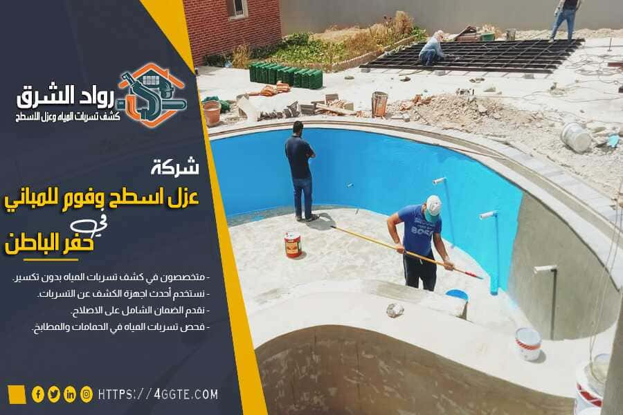 شركة عزل مسابح بحفر الباطن