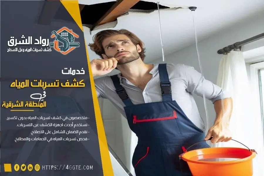 كشف تسربات المياه في الفلل