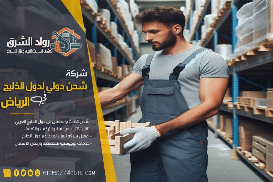 افضل شركة شحن من الرياض لمصر من الباب للباب